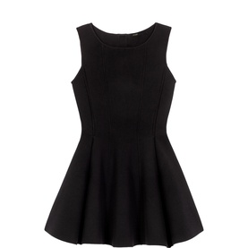 Jewelled Bow Flared Mini Dress