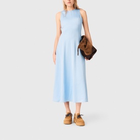 Open Back Flared Dress