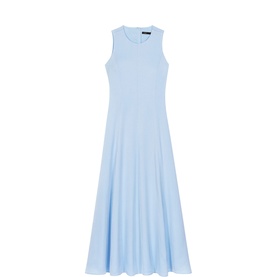 Open Back Flared Dress