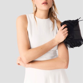 Backless Flared Dress