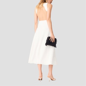 Backless Flared Dress