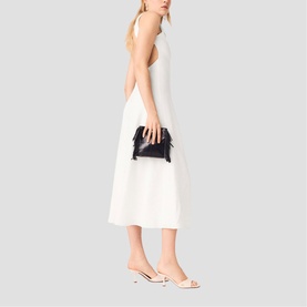 Backless Flared Dress
