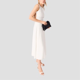Backless Flared Dress