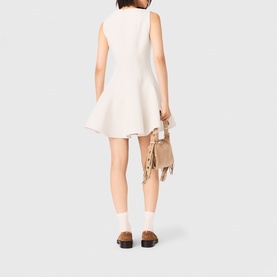 Pleated Mini Dress