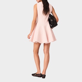 Embellished Mini Flared Dress