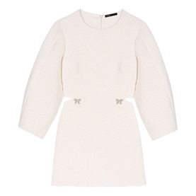 Bow Cut-Out Mini Dress