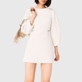 Bow Cut-Out Mini Dress