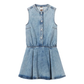Stonewashed Denim Dress
