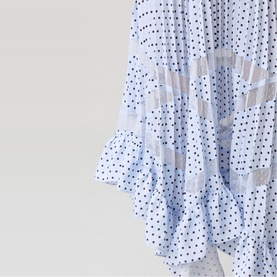 Polka Dot Ruffle Dress