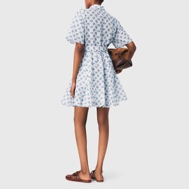 Rubelasemi Floral Shirt Mini Dress