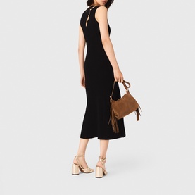 Embellished Cut-Out Dress