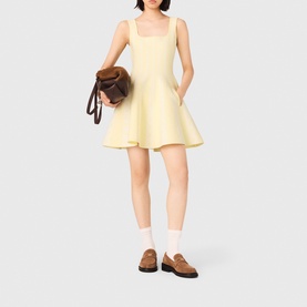 Chain Pleated Mini Dress
