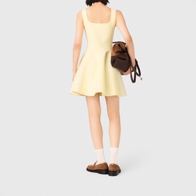 Chain Pleated Mini Dress