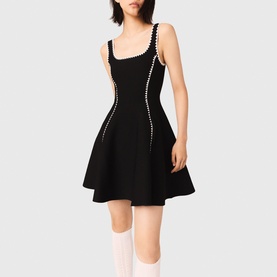 Scallop Mini Dress
