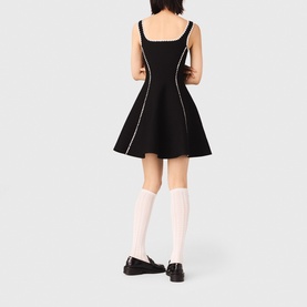 Scallop Mini Dress
