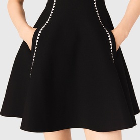 Scallop Mini Dress
