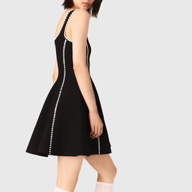 Scallop Mini Dress