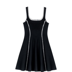 Scallop Mini Dress
