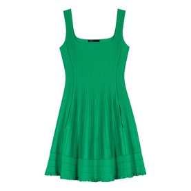 Skater Knitted Flared Dress