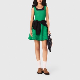 Skater Knitted Flared Dress