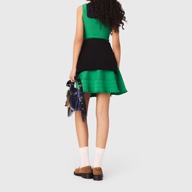 Skater Knitted Flared Dress