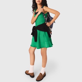 Skater Knitted Flared Dress