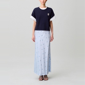 Floral Fluid Skirt