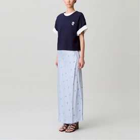 Floral Fluid Skirt