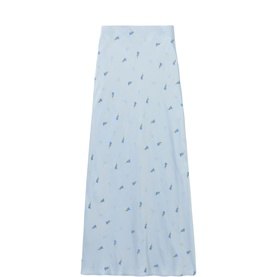 Floral Fluid Skirt