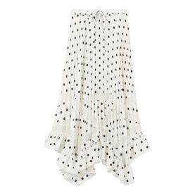 Polka Dot Ruffle Skirt
