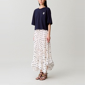 Polka Dot Ruffle Skirt