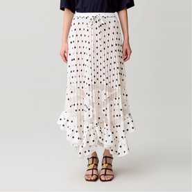 Polka Dot Ruffle Skirt