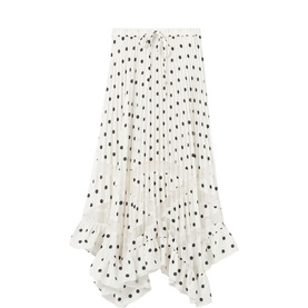 Polka Dot Ruffle Skirt
