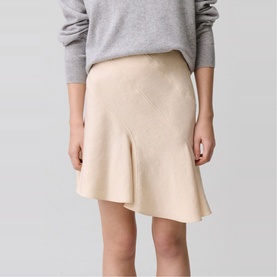 Asymmetric Mini Skirt
