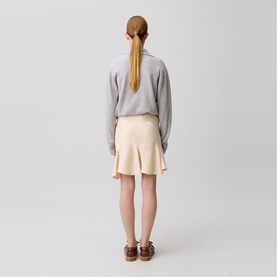 Asymmetric Mini Skirt