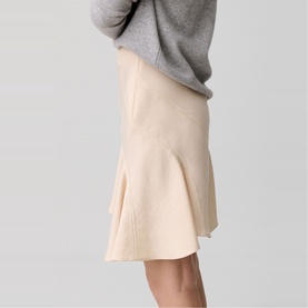 Asymmetric Mini Skirt