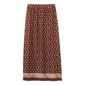 Floral Bias Skirt