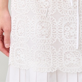 Embroidered Mini Skirt