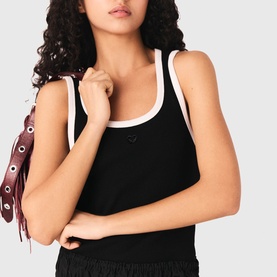 Embroidered Logo Tank Top