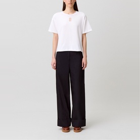 Logo Embroidered T-Shirt