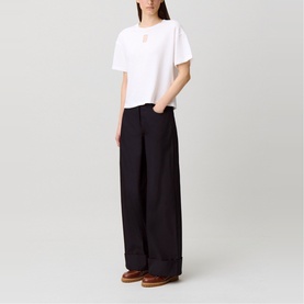 Logo Embroidered T-Shirt