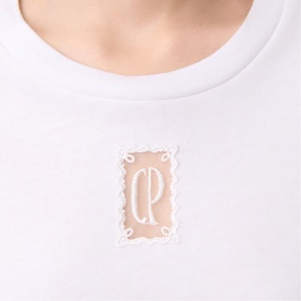 Logo Embroidered T-Shirt