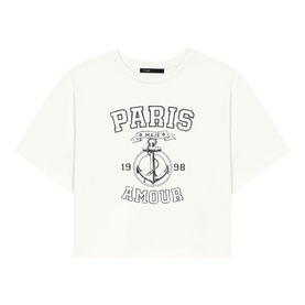 Logo Graphic Cropped T-Shirt