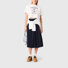 Logo Graphic Cropped T-Shirt