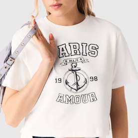 Logo Graphic Cropped T-Shirt