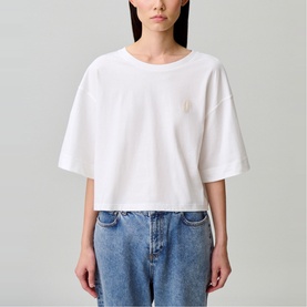 Logo Box Cropped T-Shirt