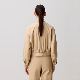 Pussybow Short Trench Coat