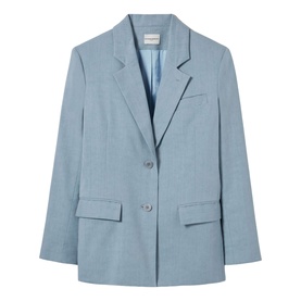 Single-Breasted Tailored Blazer