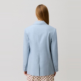 Single-Breasted Tailored Blazer