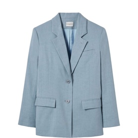 Single-Breasted Tailored Blazer